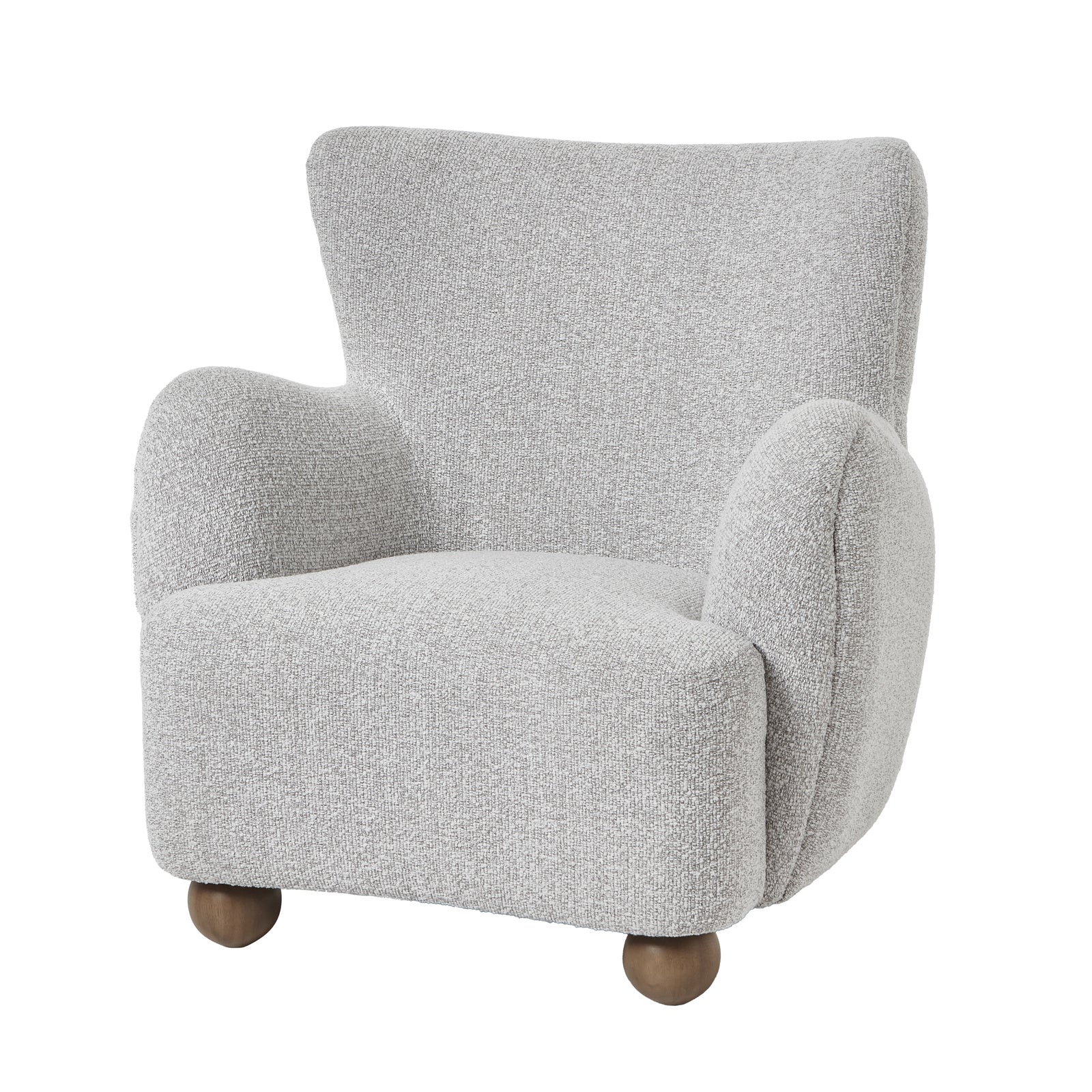 Greige Hui Large Armchair