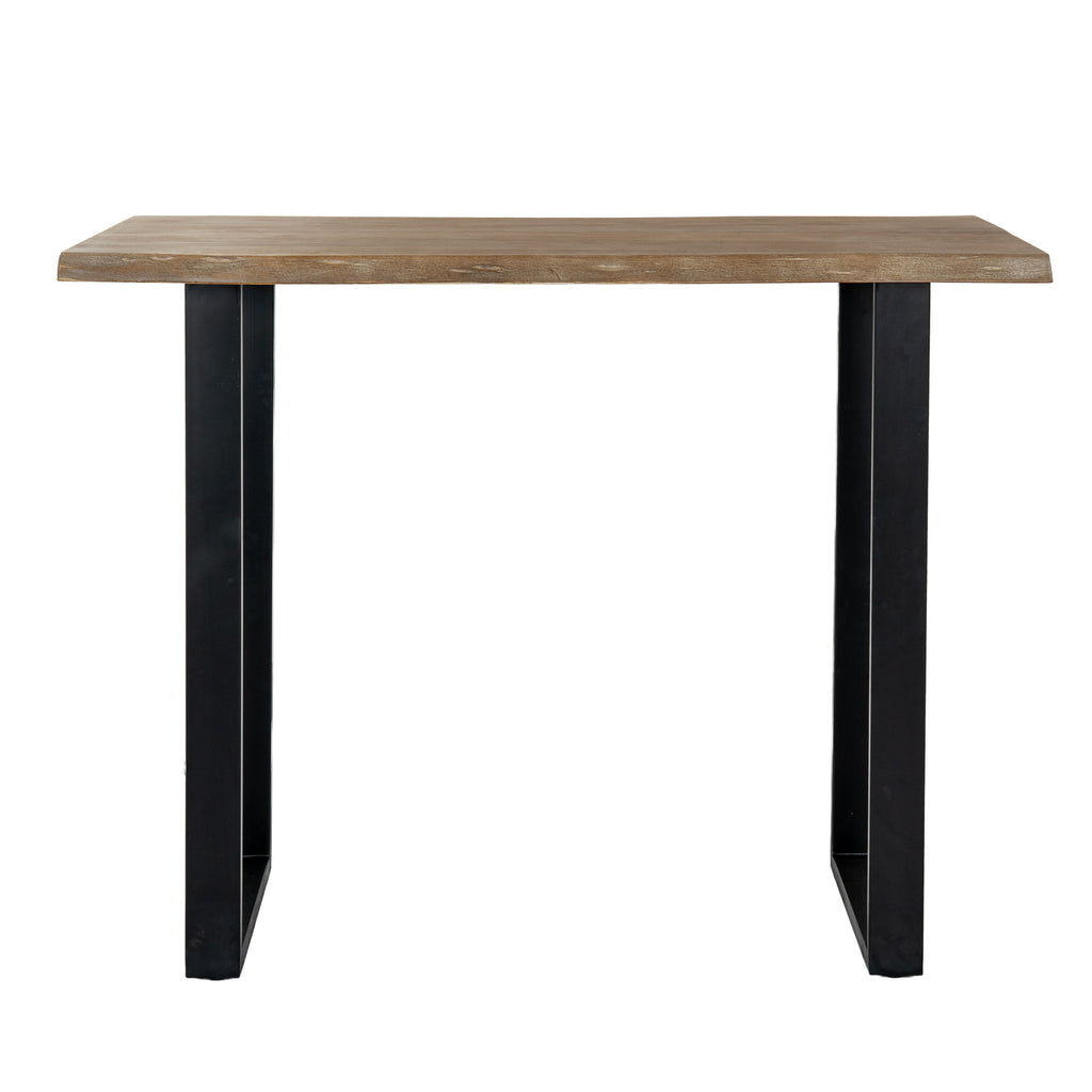 Live Edge Light Acacia Bar Table