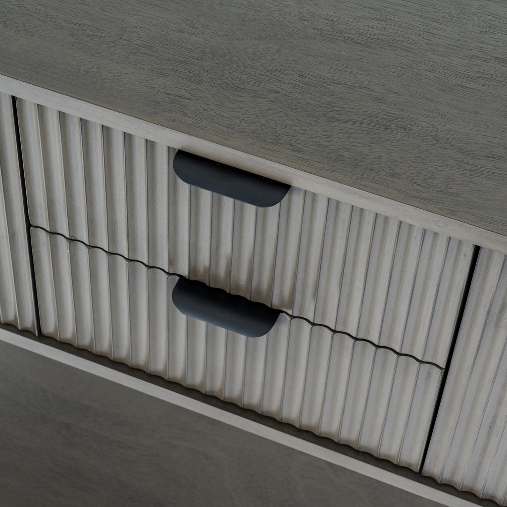 Reed 2 Drawer Console