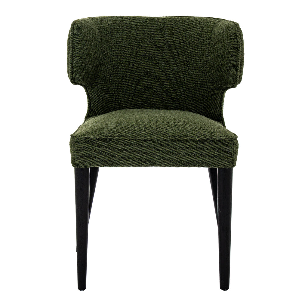 Hill Interiors Avia Dining Chair with modern design, featuring a sleek wooden frame and comfortable upholstered seat.