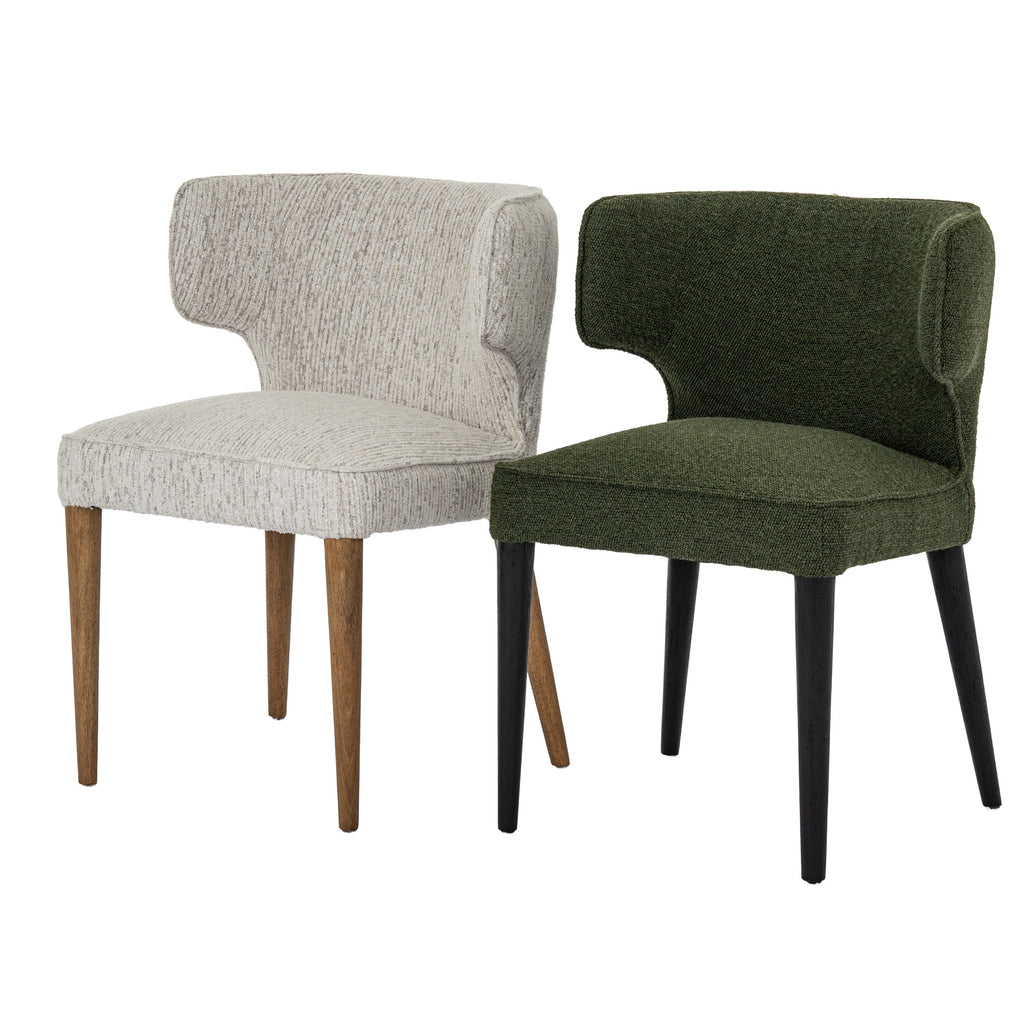 Hill Interiors Avia Dining Chair with sleek modern design, featuring a cushioned seat and wooden legs for stylish dining room decor.