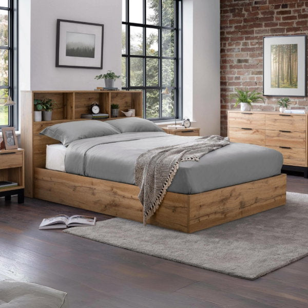 Bali Bed Bookcase Headboard