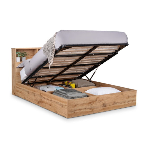 Bali Bed Bookcase Headboard
