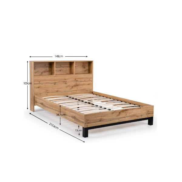 Bali Bed Bookcase Headboard