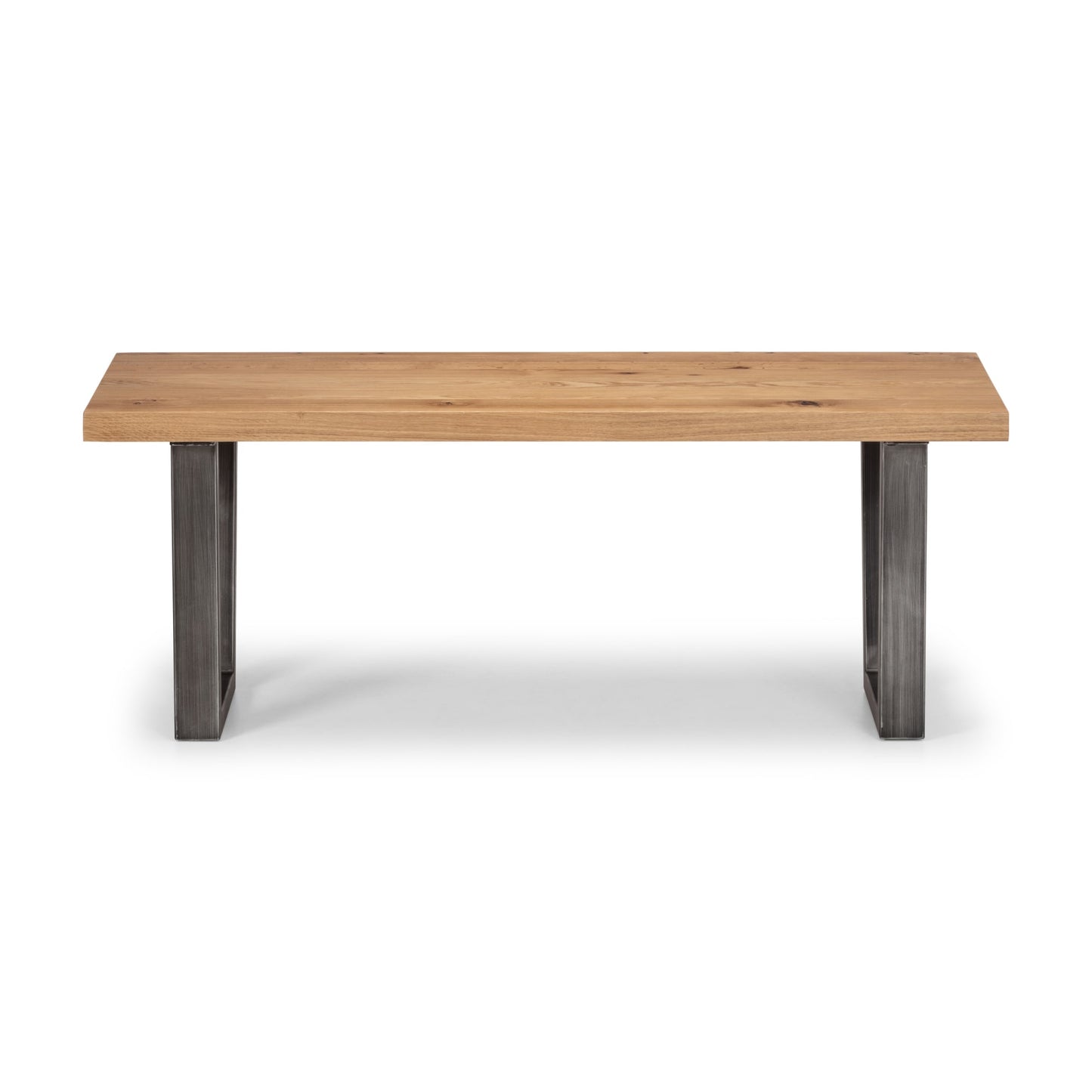 Brooklyn Oak Industrial Dining Bench