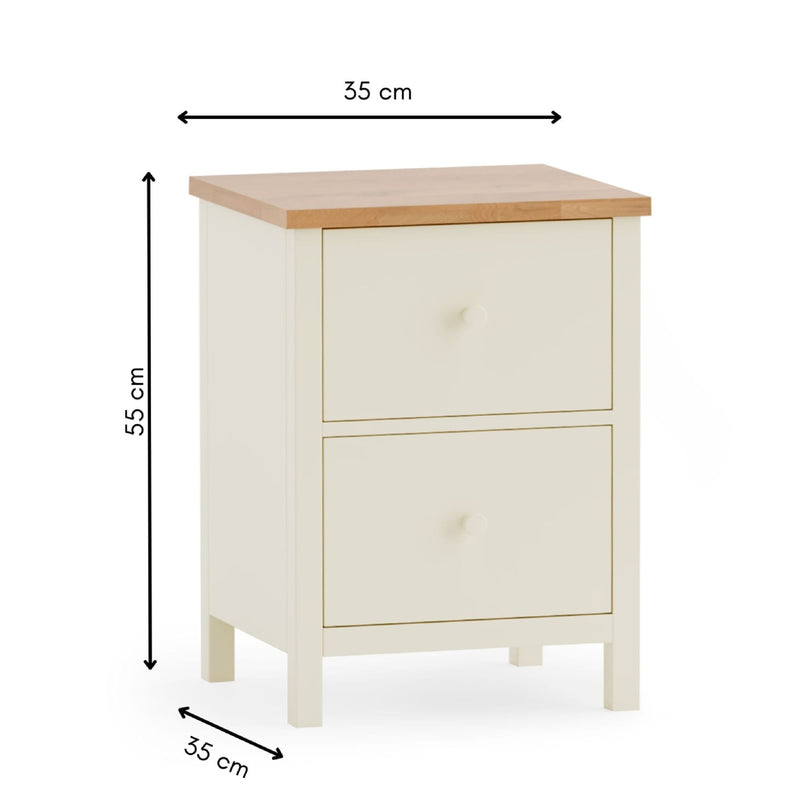 Coxmoor 2 Drawer Bedside