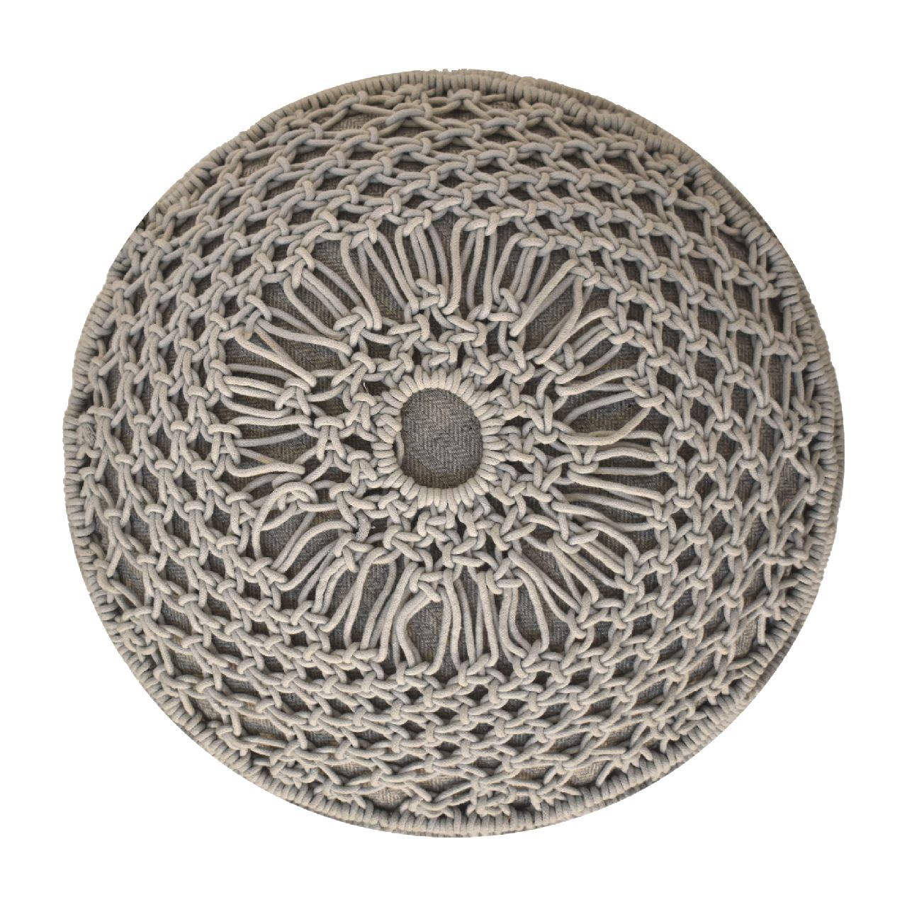 Crotchet Footstool