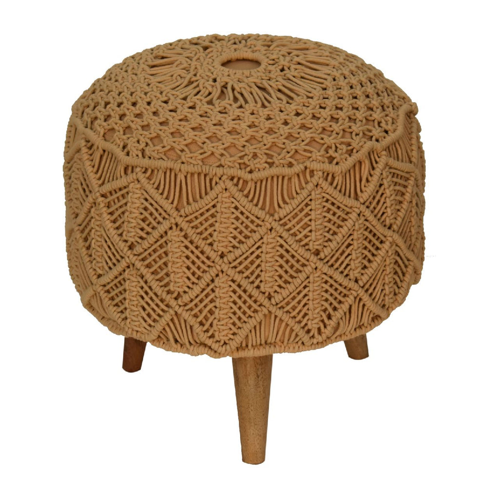 Crotchet Footstool