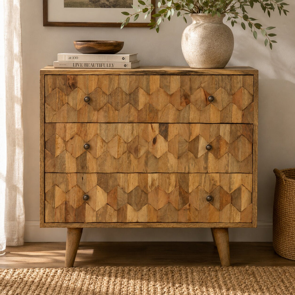 Pineapple Carved Chest