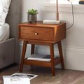 Lowry Cherry Ash 1 Drawer Side Table