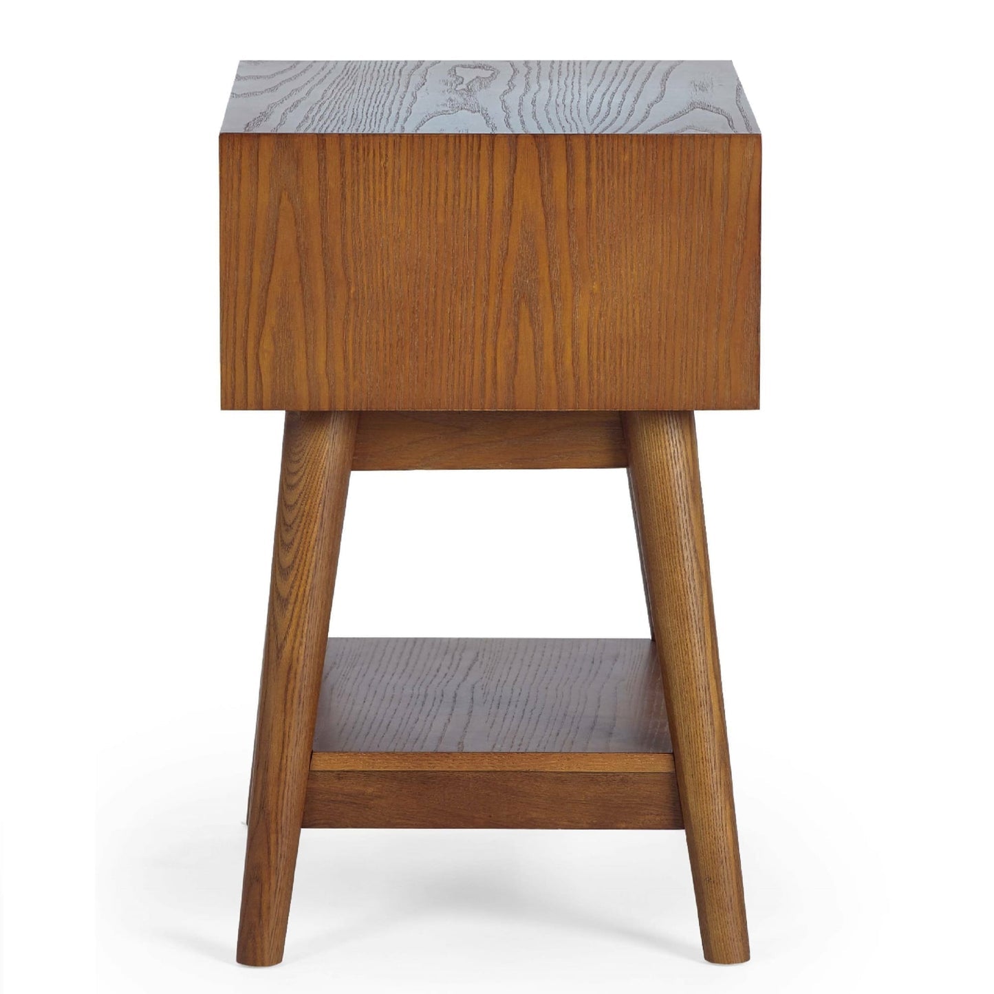 Lowry Cherry Ash 1 Drawer Side Table