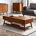 Lowry Cherry Ash 4 Drawer Coffee Table