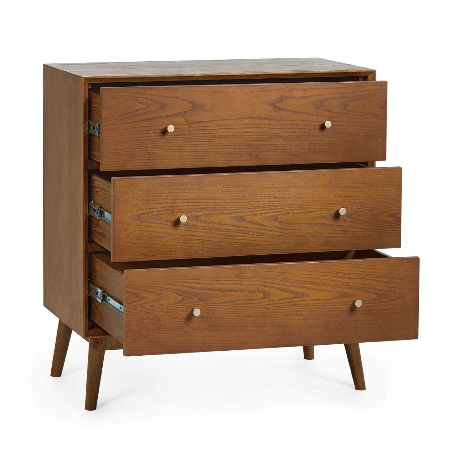Lowry Cherry Ash 3 Drawer Chest