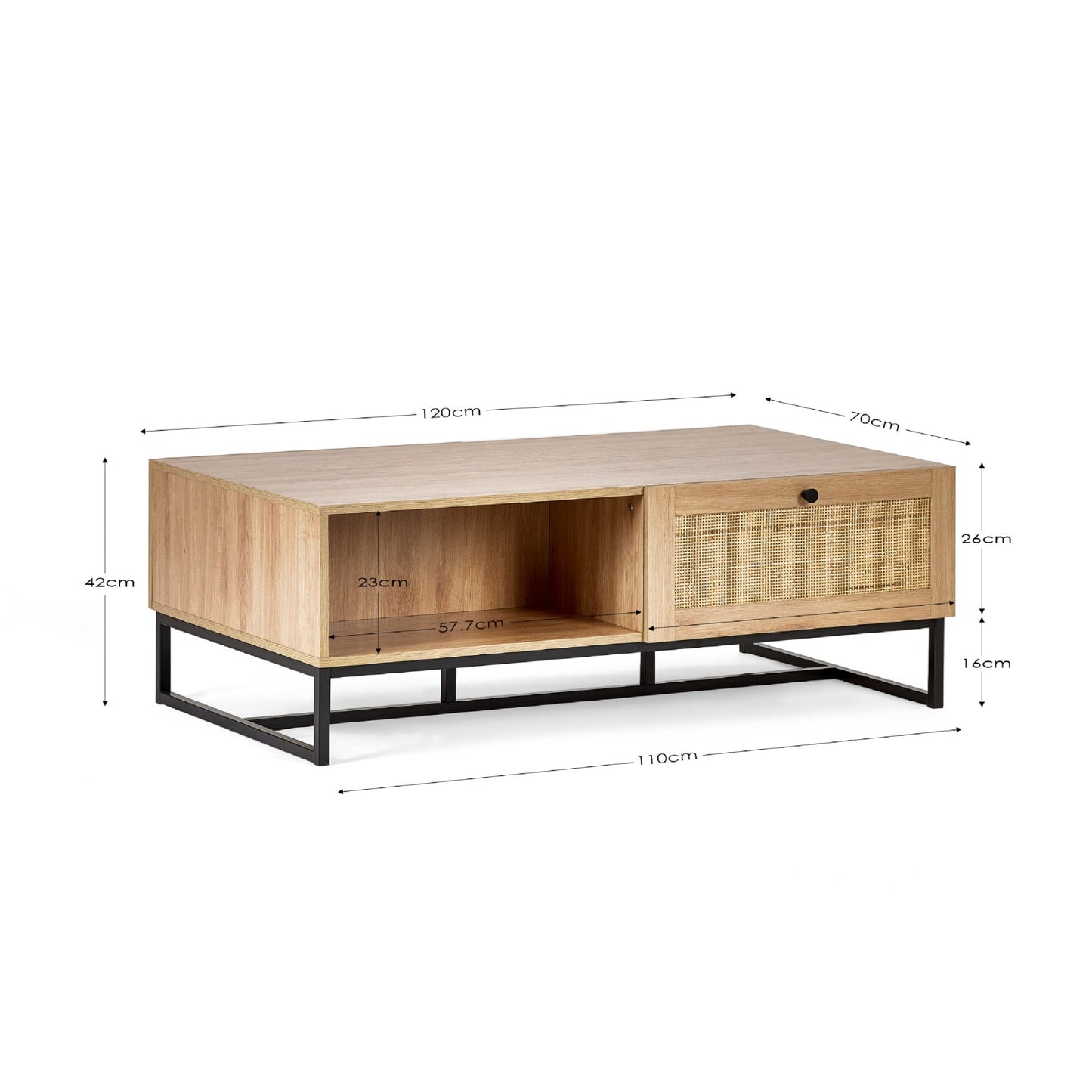 Padstow Rattan Coffee Table